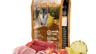 WOLF'S MOUNTAIN Island Farm, XS-XL, Rata si Curcan, hrana uscata fara cereale caini, 2kg