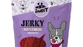 MR BANDIT Jerky Fillets, XS-XL, Rata, punguta recompense fara cereale caini, 500g