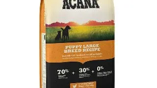 ACANA Heritage Puppy Large Breed, hrana uscata fara cereale caini junior 11.4kg
