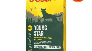 JOSERA Youngstar, XS-XL, Pasare, hrana uscata fara cereale caini junior, sistem digestiv, 12.5kg