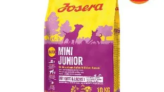 JOSERA Mini Junior, XS-S, Rata si Somon, hrana uscata caini junior, 10kg
