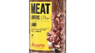 JOSERA Meat Lovers Pure, XS-XL, Miel, conserva hrana umeda monoproteica fara cereale caini, (in sos), 400g