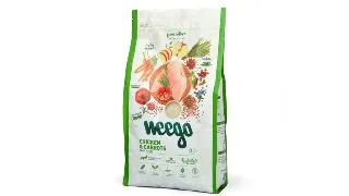 WEEGO, XS-XL, Pui si Morcov, hrana uscata caini, 3kg