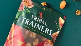 TRIBAL Trainers, XS-XL, Rata si Morcov, punguta recompense fara cereale caini, 80g