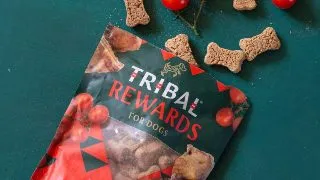 TRIBAL Rewards, XS-XL, Ficat  de Vita, punguta recompense functionale caini, apetit capricios, 125g