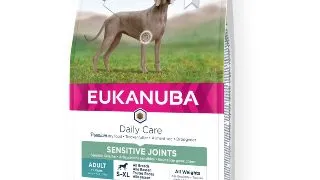 EUKANUBA Daily Care Sensitive Joints, S-XL, Pui, hrana uscata caini, sistem articular, 12kg