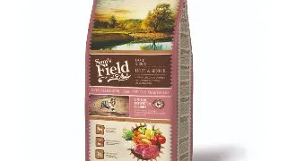SAM'S FIELD Fresh Light & Senior, XS-XL, Miel si Orez, hrana uscata continut redus cereale caini, alergii, 13kg