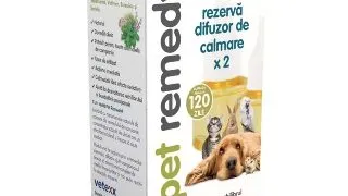 PET REMEDY Plug Diffuser Refill, 2 x 40 ml