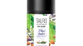 TAURO PRO LINE Pure Nature Paw Balm Repairs & Protects, Balsam pentru Labute, Caini si Pisici ,75ml