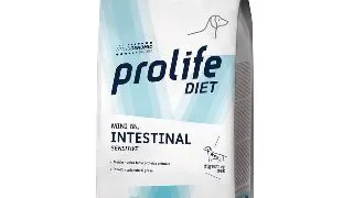 PROLIFE Mini Intestinal Sensitive , XS-S, Porc, dieta veterinara, hrana uscata caini, sistem digestiv, 1.5kg