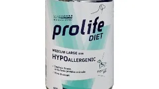 PROLIFE Diet Hypoallergenic, M-XL, Mistret, dieta veterinara, conserva hrana umeda fara cereale caini, alergii, (in aspic), 400g