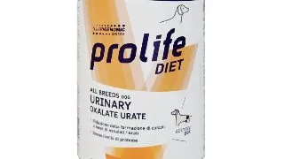 PROLIFE Diet Urinary Oxalate Urate, XS-XL, Pui, dieta veterinara, conserva hrana umeda caini, sistem urinar, (in aspic), 400g