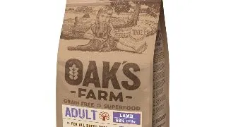 OAK'S FARM, XS-XL, Miel, hrana uscata fara cereale caini, 12kg