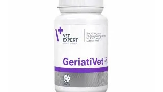 VET EXPERT GeriatiVet +7, multivitamine caini senior, comprimate VET EXPERT GeriatiVet +7, XS-M, multivitamine caini senior, flacon, 45 comprimate