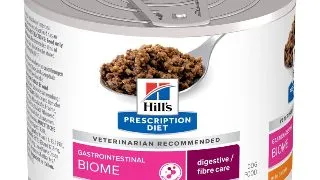 HILL'S Prescription Diet Gastrointestinal Biome, XS-XL, Pui, dieta veterinara, conserva hrana umeda caini, sistem digestiv, (pate), 200g