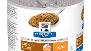 HILL'S Prescription Diet K/D, XS-XL, Pui, dieta veterinara, conserva hrana umeda caini, sistem renal, (pate), 200g