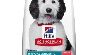 HILL'S Science Plan No Grain Hypoallergenic, L-XL, Somon, hrana uscata fara cereale caini, sistem digestiv, alergii, 12kg