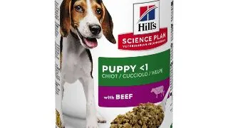 HILL'S Science Plan Puppy , XS-XL, Vita, conserva hrana umeda caini junior, (in aspic), 370g