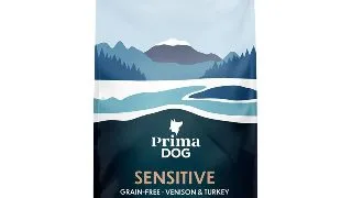 PRIMA DOG Sensitive, XS-XL, Vanat si Curcan, hrana uscata caini, 3kg