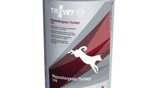 TROVET Hypoallergenic TPD, XS-XL, Curcan, dieta veterinara, conserva hrana umeda monoproteica fara cereale caini, alergii, (pate), 400g