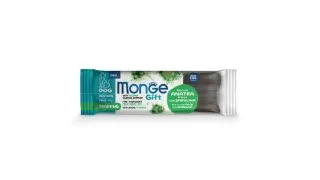 MONGE Gift Training Spirulina Meat Bars, XS-XL, Rata si Spirulina, punguta recompense functionale fara cereale caini, 40g