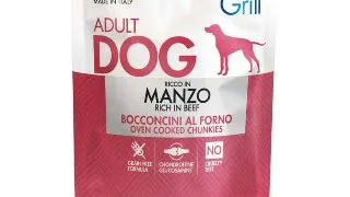 MONGE Grill, XS-XL, Vita, plic hrana umeda caini, (in suc propriu), bax, 100g x 24buc