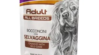 GEMON All Breeds, XS-XL, Vanat, plic hrana umeda fara cereale caini, (in aspic), bax, 100g x 24buc
