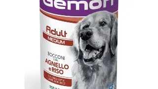 GEMON Medium Adult, M, Miel, conserva hrana umeda caini, (in aspic), 1250g