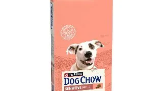Hrana uscata pentru caini Dog Chow Adult Sensitive, Somon 14kg