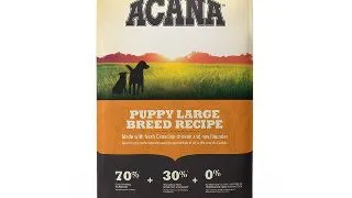 ACANA Heritage Puppy Large Breed, hrana uscata fara cereale caini junior 17kg
