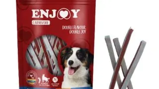 ENJOY Carnivore Combos, XS-XL, Pui si Cod, punguta recompense caini, 100g