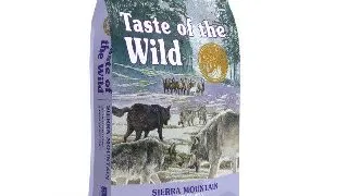 TASTE OF THE WILD Sierra Mountain, Miel, hrana uscata fara cereale caini 12.2kg