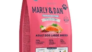 MARLY&DAN Adult Large Breed, L-XL, Somon, hrana uscata fara cereale caini, 12kg