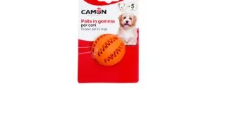 CAMON Dental Fun, jucarie de ros caini, dentitie, cauciuc CAMON Dental Fun, jucarie de ros caini XS-S, dentitie, cauciuc, portocaliu, ⌀5cm, 1buc