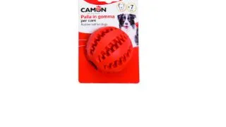 CAMON Dental Fun, jucarie de ros caini, dentitie, cauciuc CAMON Dental Fun, jucarie de ros caini XS-M, dentitie, cauciuc, rosu, ⌀7cm, 1buc