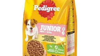 Pedigree hrana uscata cu pasare si legume pentru caini juniori de talie mica 1.4kg 1.4kg