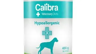 CALIBRA Veterinary Diets Hypoallergenic, XS-XL, Iepure si Insecte, dieta veterinara, conserva hrana umeda caini, alergii, (pate), 400g