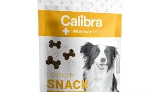 CALIBRA Veterinary Diets Snack Vitality Support, XS-XL, Insecte si Orez, punguta recompense functionale caini, 120g