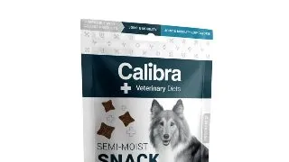 CALIBRA Veterinary Diets Snack Mobility Support, XS-XL, Hering, punguta recompense functionale caini, sistem articular, 120g
