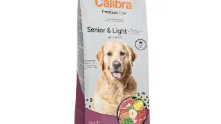 CALIBRA Premium Line Senior & Light, XS-XL, Vita, hrana uscata caini senior, obezitate, 3kg
