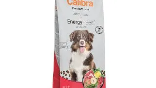 CALIBRA Premium Line Energy, XS-XL, Vita, hrana uscata caini, activitate intensa, 12kg