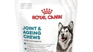 ROYAL CANIN Joint & Ageing Chews Adult Supplements, punguta recompense functionale caini, sistem articular, 240g