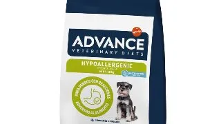 ADVANCE VETERINARY DIETS Hypoalergenic Mini, XS-S, dieta veterinara, hrana uscata caini, alergii, 2kg