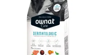 OWNAT Care Dermatologic, XS-XL, Somon, hrana uscata caini, piele & blana, 10kg