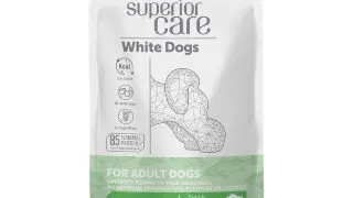 NATURES PROTECTION Superior Care White Dogs, XS-XL, Ton si Peste alb, plic hrana umeda caini, (topping), 70g