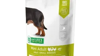 NATURES PROTECTION Mini Adult, XS-S, Pui si Krill, hrana uscata caini, 2kg