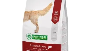 NATURES PROTECTION, XS-XL, Somon, hrana uscata caini, 12kg
