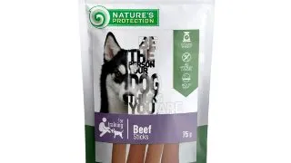 NATURES PROTECTION Sticks, XS-XL, Vita, cutie recompense caini, 75g