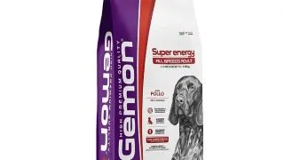 GEMON Super Energy, XS-XL, Pui, hrana uscata caini, activitate intensa, 20kg
