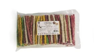 LEOPET Viking Munchy Sticks, XS-XL, Vita, punguta recompense caini, 900g